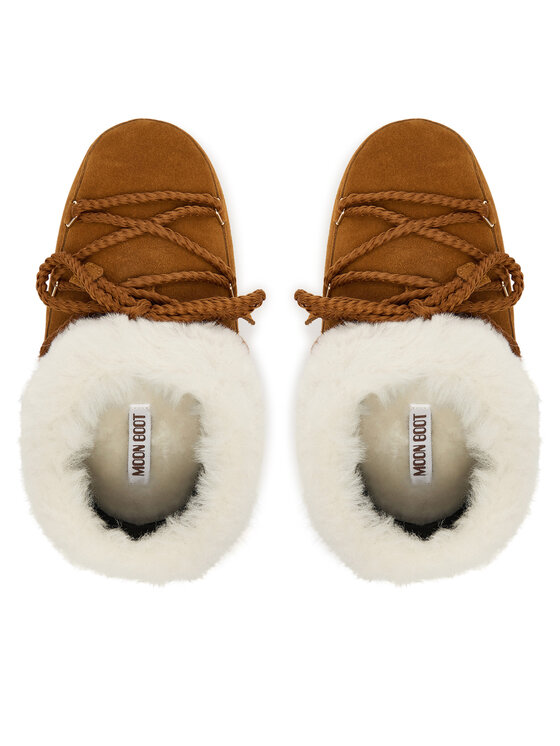Moon Boot Cizme de zăpadă Moon Boot Mb Evx Mule Suede 80D1470090 Maro