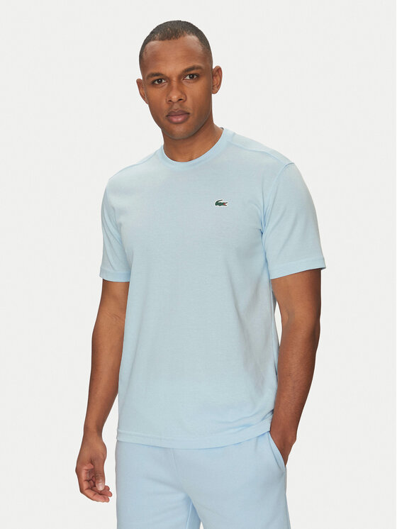 Lacoste Lacoste T-shirt TH7618 Svijetloplava Regular Fit