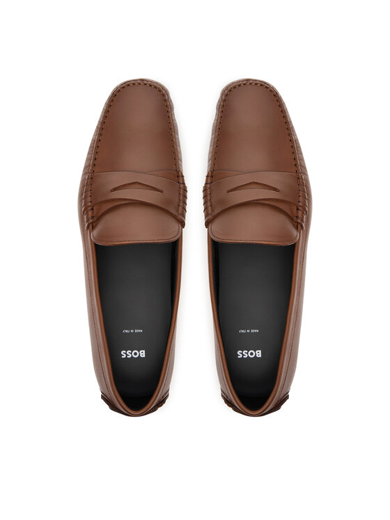 BOSS Mokasīni BOSS Driver Mocc 50545089 Brūns