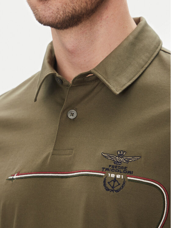 Aeronautica Militare Aeronautica Militare Polo 251PO1862J682 Cachi Regular Fit
