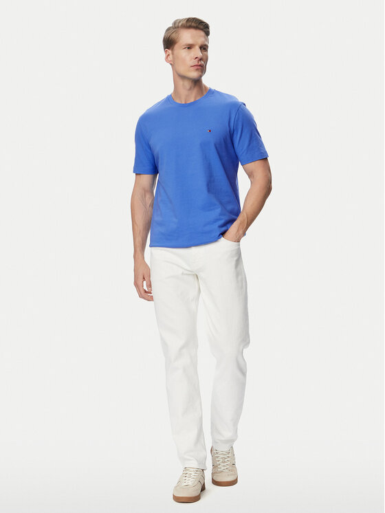 Tommy Hilfiger Tommy Hilfiger Camiseta Ess Seasonal MW0MW39995 Azul claro Regular Fit