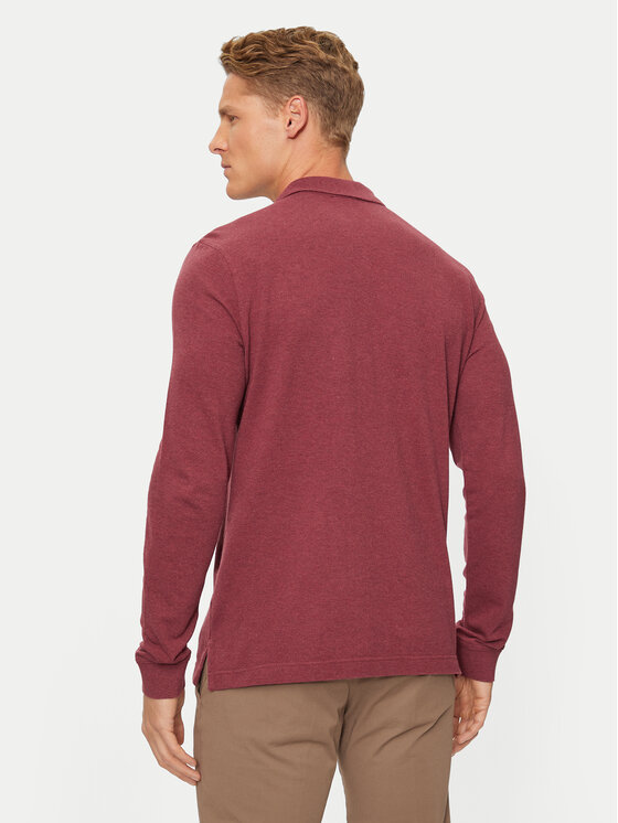 United Colors Of Benetton United Colors Of Benetton Поло 3088U3025 Бордовий Regular Fit