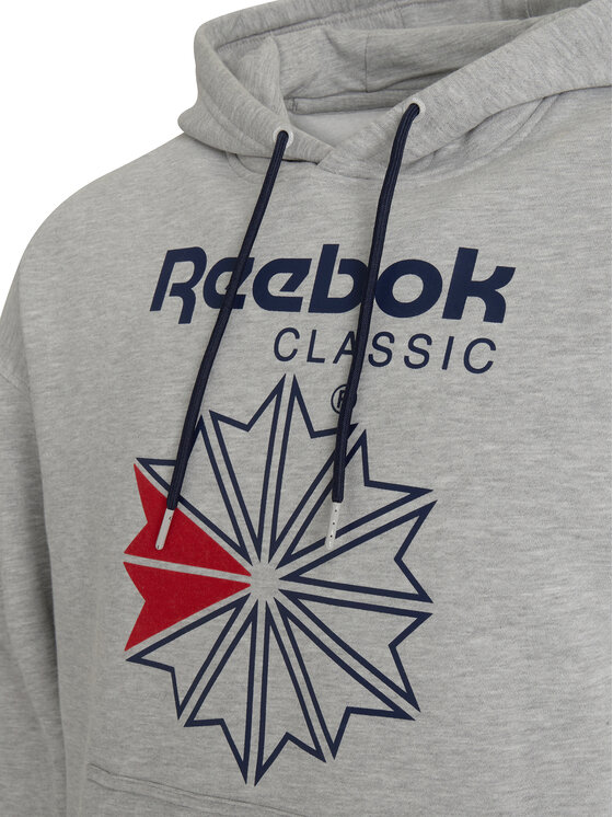 Reebok Reebok Світшот Hainrich RK25734CCM Світло-сірий Regular Fit