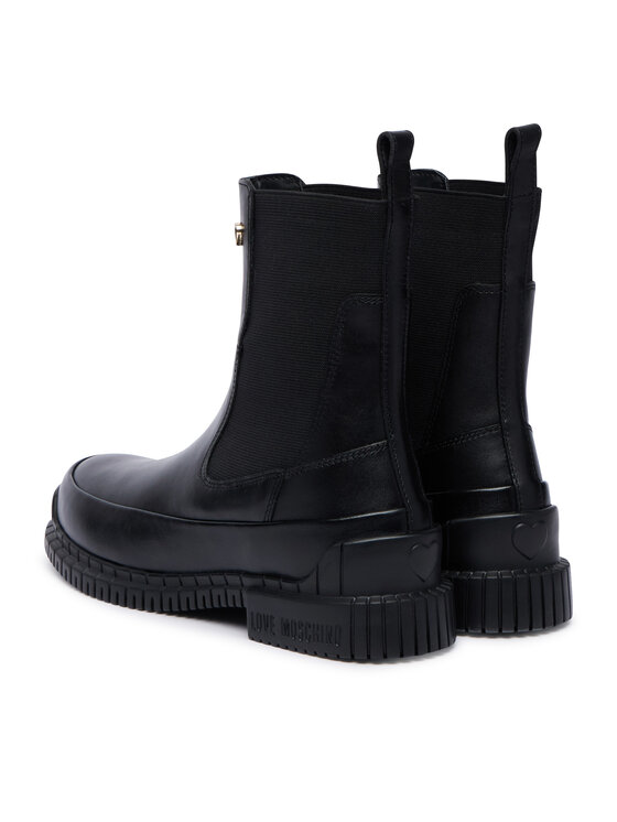LOVE MOSCHINO Ботильйони LOVE MOSCHINO JA24043G1PIA0000 Чорний