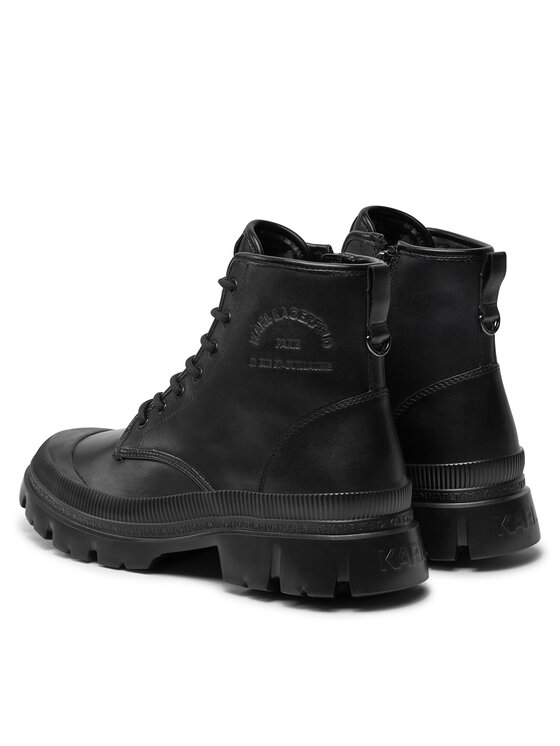 KARL LAGERFELD Чоботи KARL LAGERFELD KL25264A Чорний