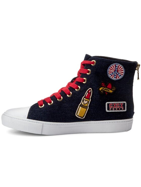 Tommy Hilfiger Superge Tommy Hilfiger High Top Sneaker Gigi Hadid 1C FW0FW01134 Midnight 403