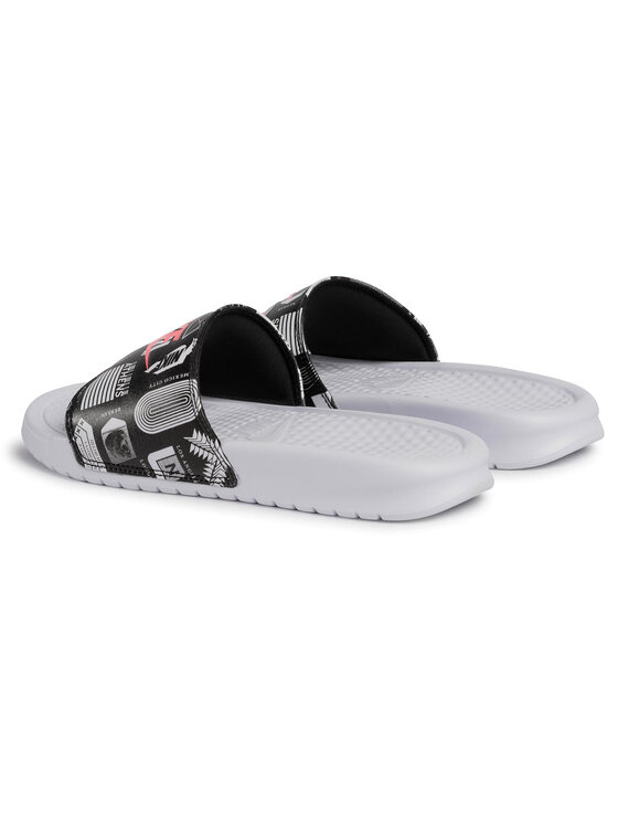 Nike Šľapky Nike Benassi Jdi Print 631261 107 Čierna