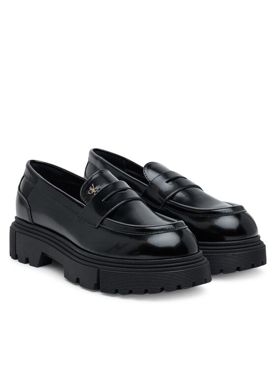 Calvin Klein Īsi apavi Calvin Klein Scarpa Bassa V4A4-83130-1453 Melns