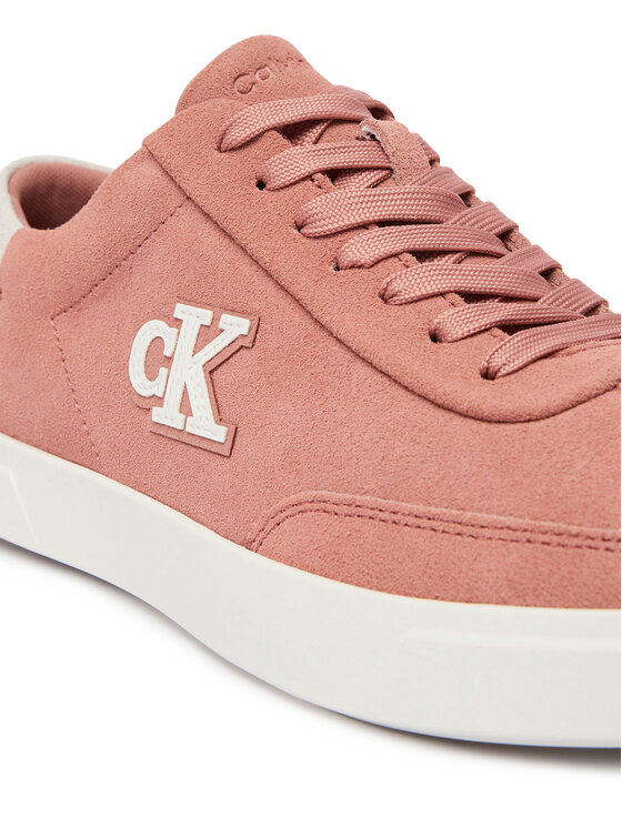 Calvin Klein Zapatillas Calvin Klein Low Pro Cups Wt Suede Mg HW0HW03144 Rosa