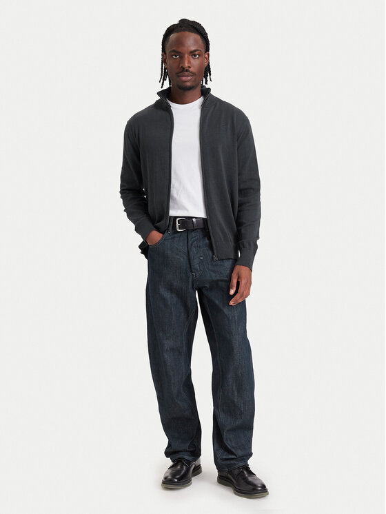 G-STAR G-Star Kardigán Refined D31309-E813 Sötétkék Regular Fit