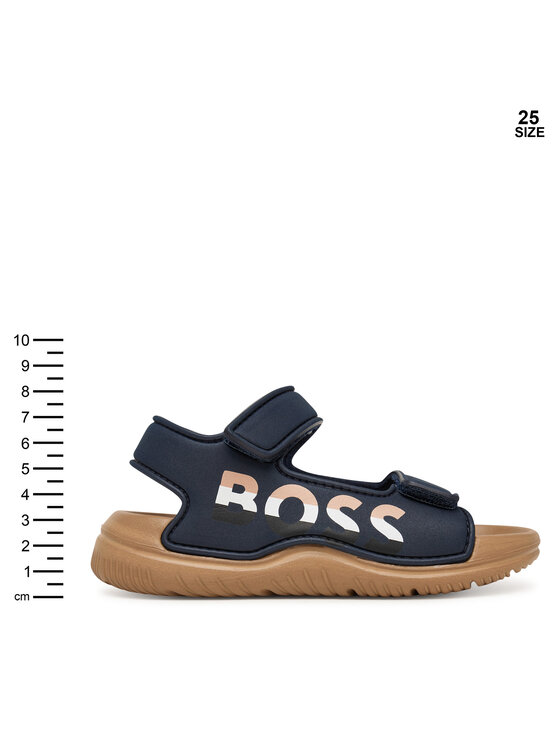 BOSS Sandali BOSS J52821 S Blu scuro