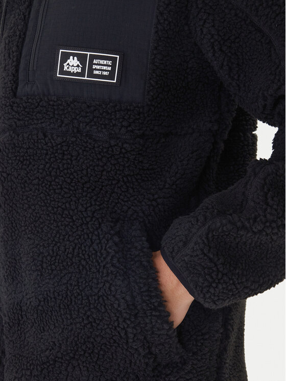 Kappa Kappa Fleece Olya 381Z6LW Μαύρο Regular Fit