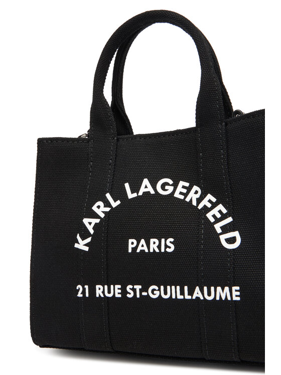 KARL LAGERFELD Дамска чанта KARL LAGERFELD A3W50118 Черен
