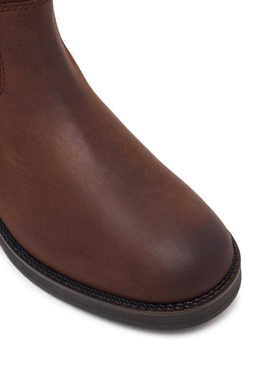 Tommy Jeans Μποτάκια Tommy Jeans Tjw Soft Sole Chelsea Boots Lth EN0EN03080 Καφέ