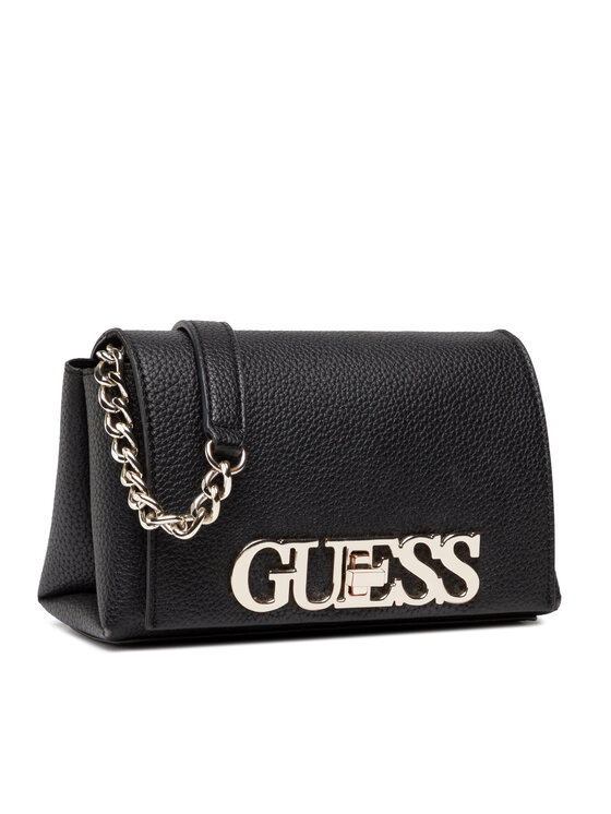 Guess Rankinė Guess Uptown Chic (VG) Mini HWVG73 01780 Juoda