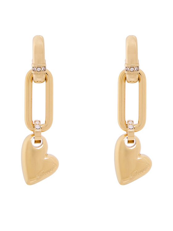 Guess Náušnice Guess JUBE06 443JW Zlatá