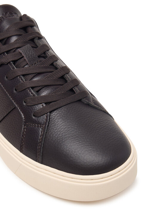 Calvin Klein Sneakersy Calvin Klein Classic Cups Laceup Band Wl HM0HM02289 Bordowy