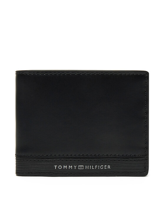 Tommy Hilfiger Портфейл Tommy Hilfiger AM0AM13039 Черен