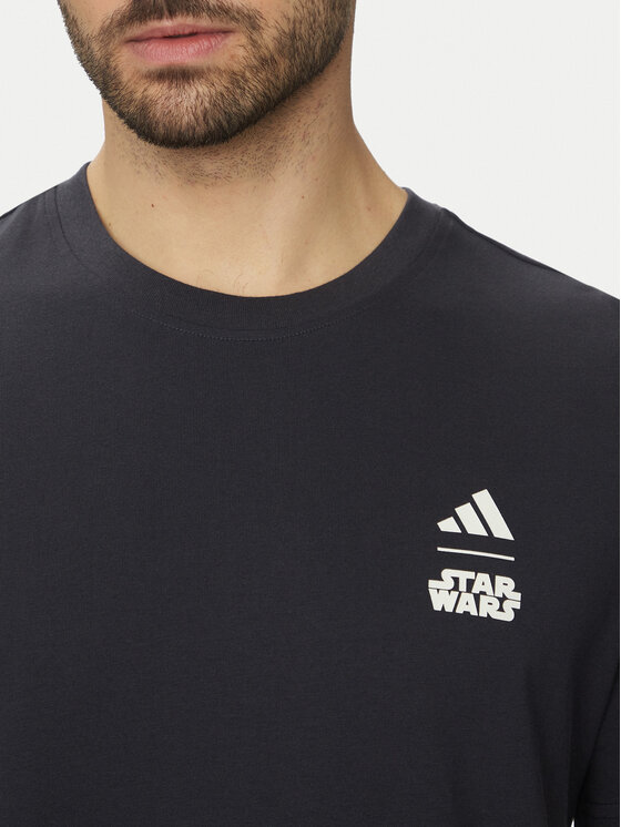 adidas adidas Póló Star Wars The Mandalorian™ JI5716 Szürke Regular Fit