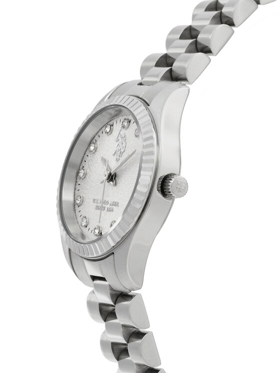 U.S. Polo Assn. Laikrodis U.S. Polo Assn. Grace USP8494ST Sidabrinė