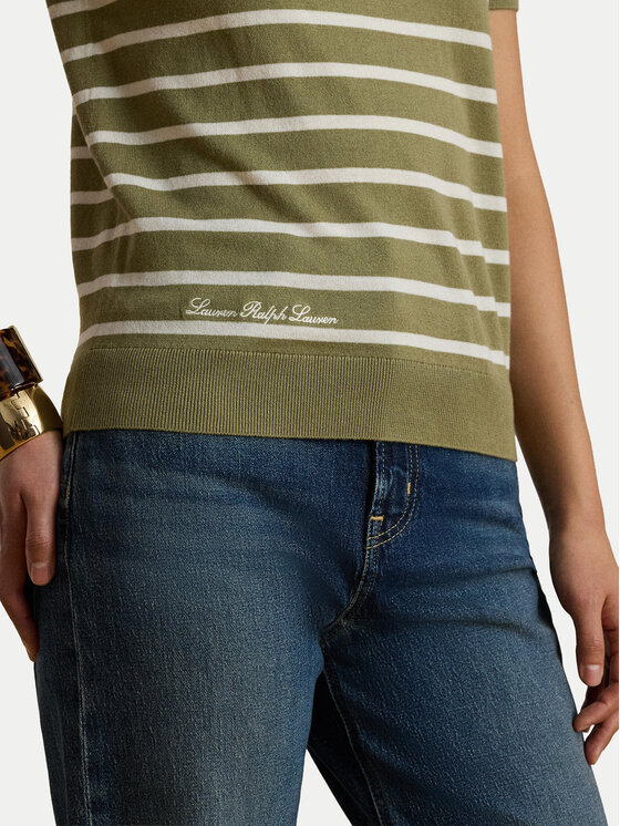 LAUREN RALPH LAUREN LAUREN RALPH LAUREN Camiseta Eyelah 200P13973001 Verde Regular Fit