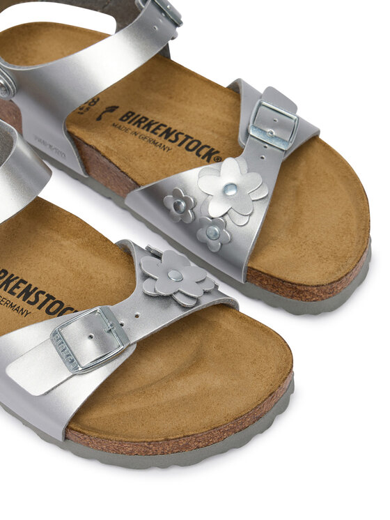 Birkenstock Босоніжки Birkenstock Rio As Flowers 1031702 D Срібний