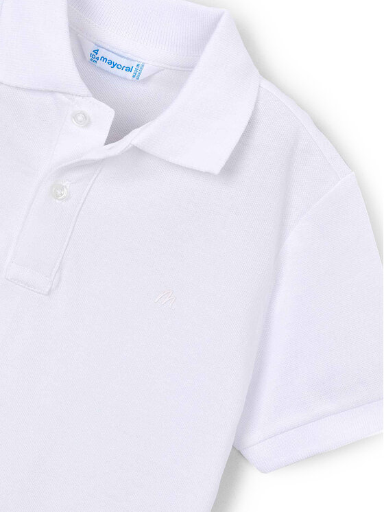 Mayoral Mayoral Polo 150 Blanco Regular Fit