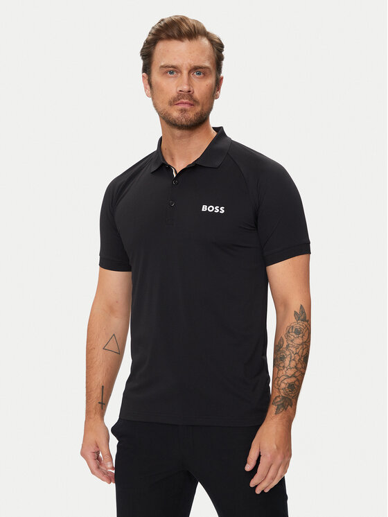 BOSS Boss Polo Patteo MB 15 50519853 Crna Slim Fit