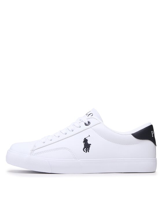 Polo Ralph Lauren Sneakersy Polo Ralph Lauren Theron V RF104105 Biela
