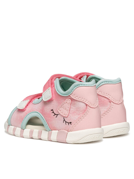 Geox Sandály Geox B Sandal Iupidoo B5517A 0AS54 C7337 Růžová