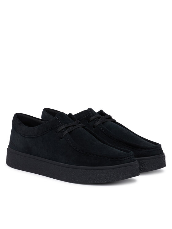 Clarks Туфлі Clarks Boxbee Walla 26328022 Чорний