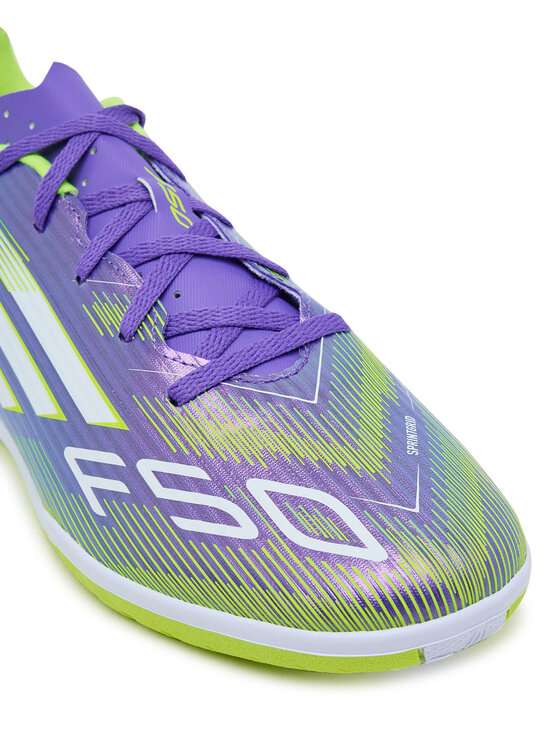 adidas Buty do piłki nożnej adidas F50 Club Indoor Boots JI0023 Fioletowy