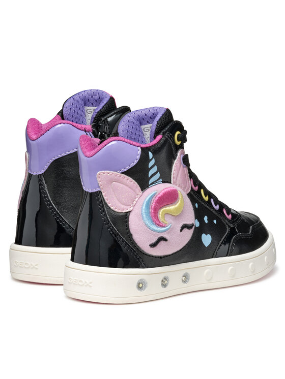 Geox Sneakersy Geox J Skylin J568WD 0NFKN C9240 S Černá