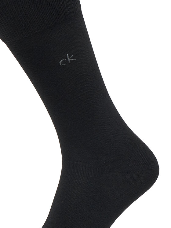 Calvin Klein Дълги чорапи Calvin Klein 701234208 Черен
