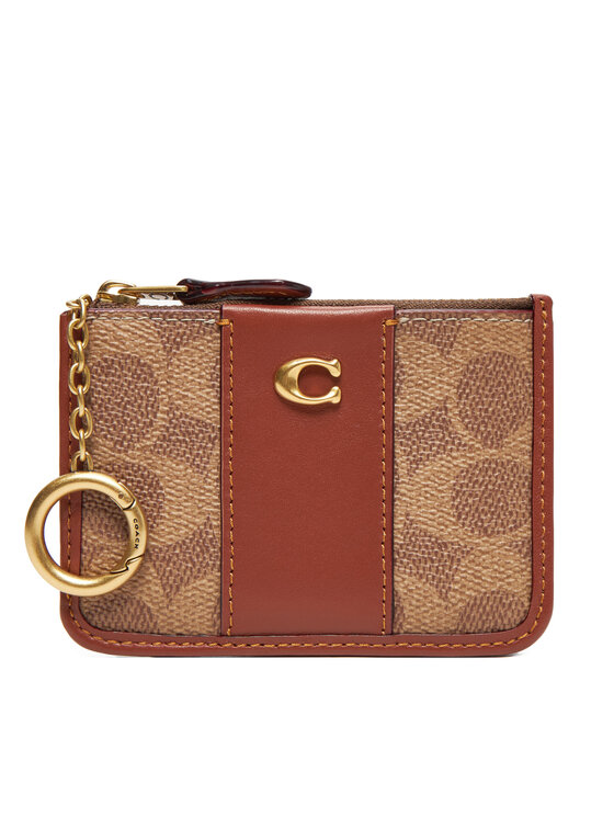 Coach Etui pentru carduri Coach CI185 B4XHG Maro