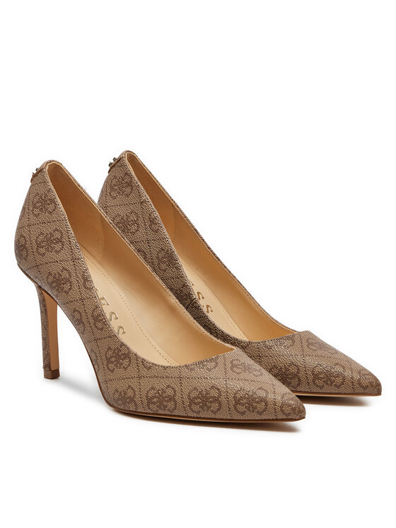 Guess Augstpapēžu kurpes Guess Dabbey 2 FLTDB2 FAL08 Bēšs