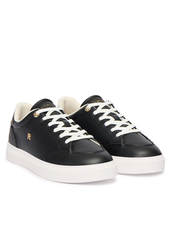 Tommy Hilfiger Сникърси Tommy Hilfiger Th Chic Cupsole FW0FW09106 Черен