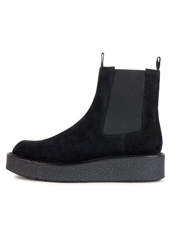 Geox ELIDEA - Veterschoenen - dark camel/bruin