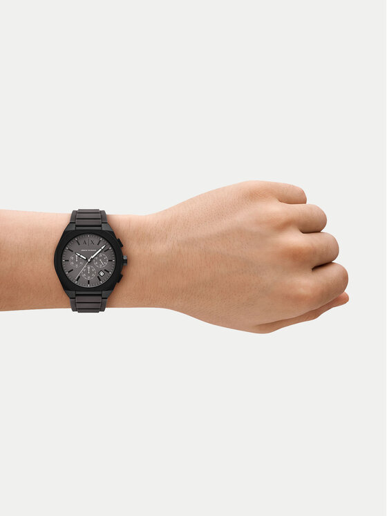 Armani Exchange Zegarek Armani Exchange Sync AX4191 Czarny