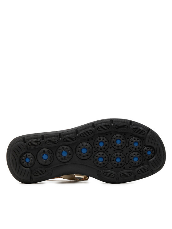 Geox Sandály Geox D Spherica Ec5W D25ADA 000CF C2012 Zlatá