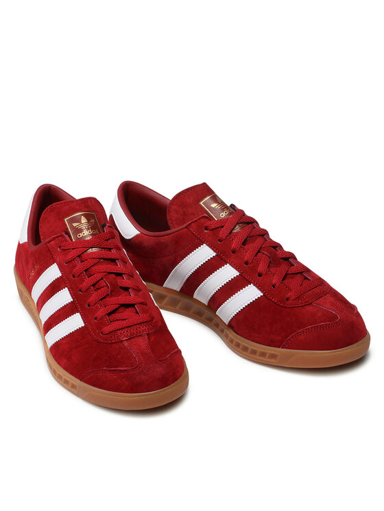 adidas Sneakersy adidas Hamburg H01787 Červená