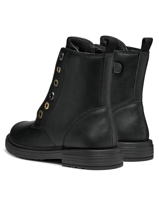 Geox Škornji Geox J Eclair J569QP 000BC C9999 D Črna