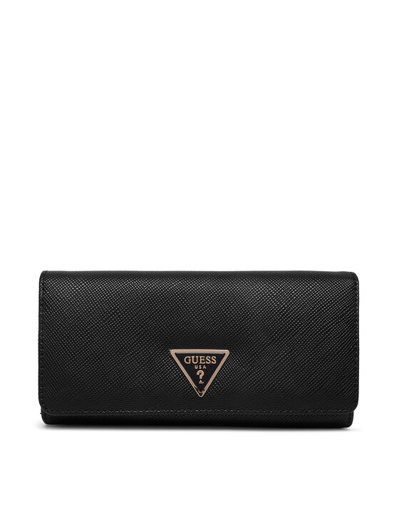 Guess Novčanik Guess Laurell II Slg SWZG74 59155 Crna