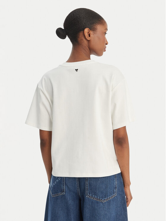 Weekend Max Mara Weekend Max Mara Camiseta Sabato 2615941112 Blanco Regular Fit