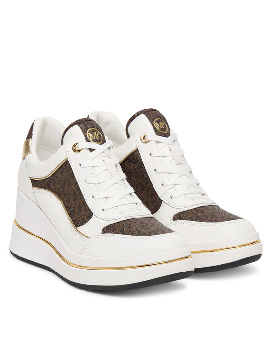 MICHAEL Michael Kors Снікерcи MICHAEL Michael Kors Emmy 43F5EMFS4L Білий
