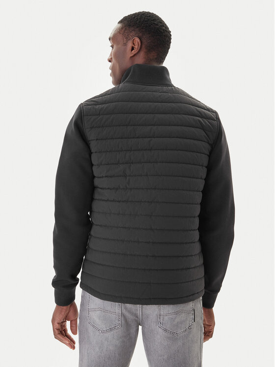 Hunter Hunter Átmeneti kabát Hume Baffle HARM0016251 Fekete Regular Fit