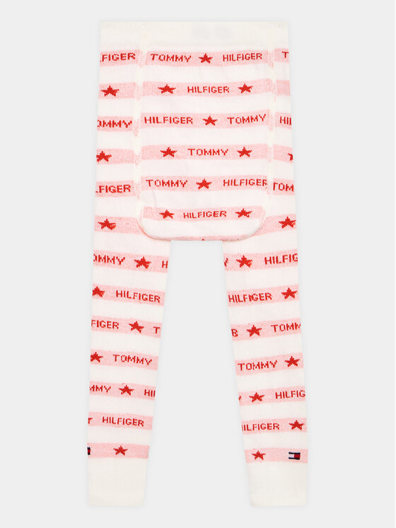 Tommy Hilfiger Чорапогащи детски Tommy Hilfiger 701222676 Бял