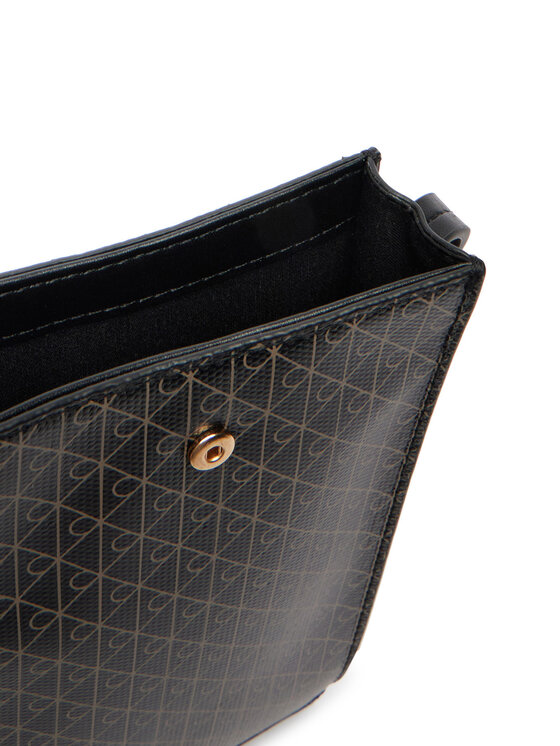 Calvin Klein Rankinė telefonui Calvin Klein Emblem Aop Phone Crossbody LV04F1115G Juoda