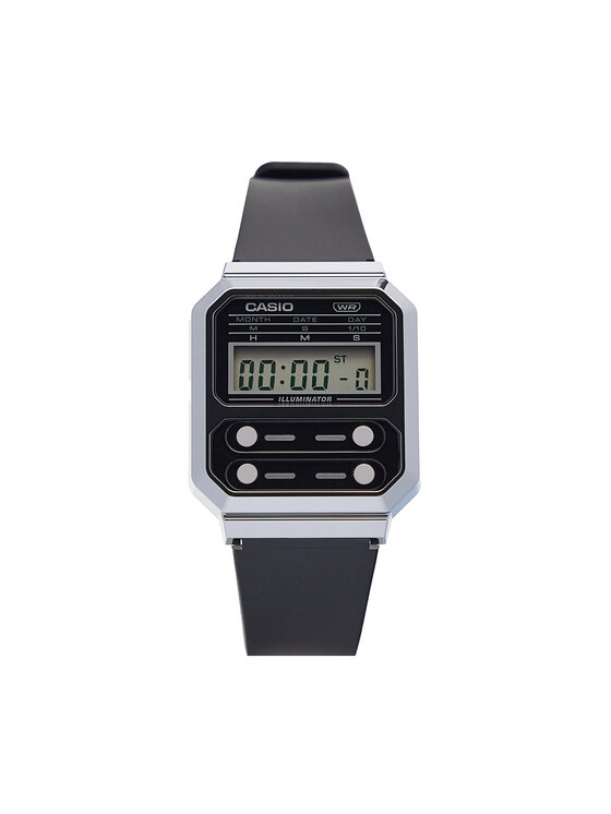 Casio Годинник Casio A100WEF-1AEF Чорний