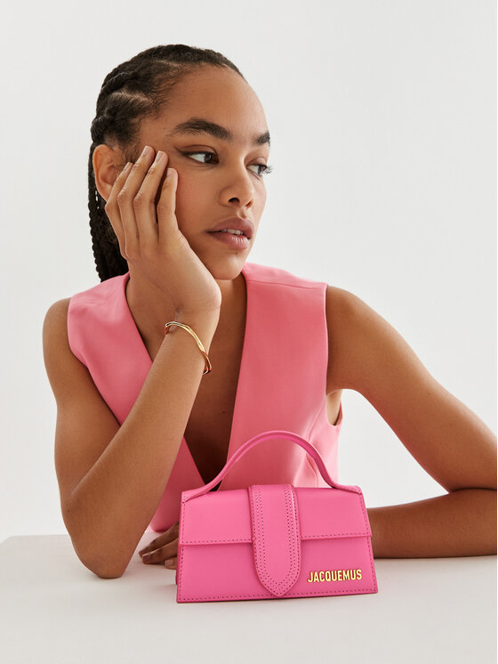 JACQUEMUS Дамска чанта JACQUEMUS Le Bambino 213BA006-3060 Розов